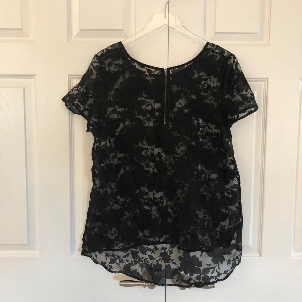 Pleione Floral Sheer Blouse - Picture 6 of 8